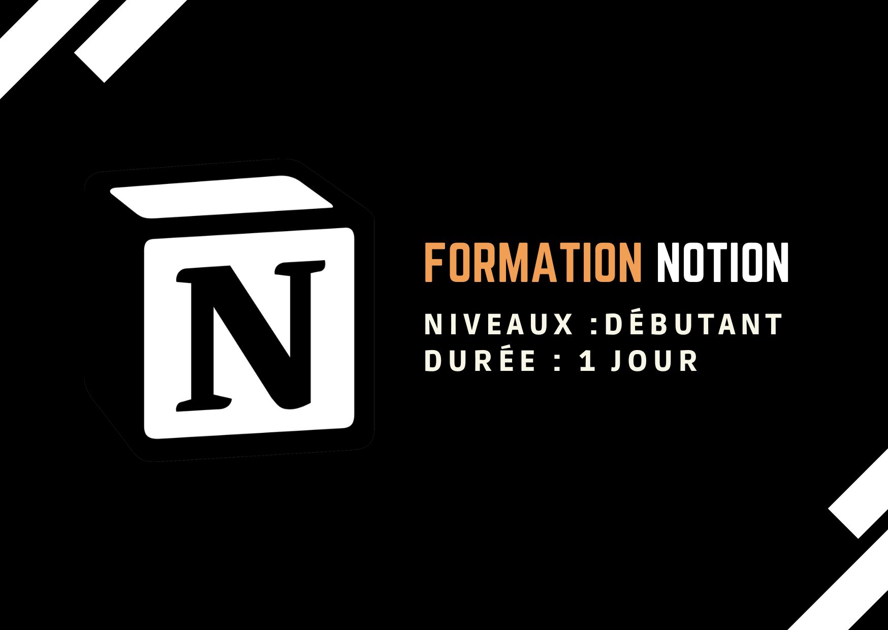 formation notion, produit formation notion, outil notion