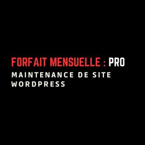 maintenance de site wordpress, maintenance de site